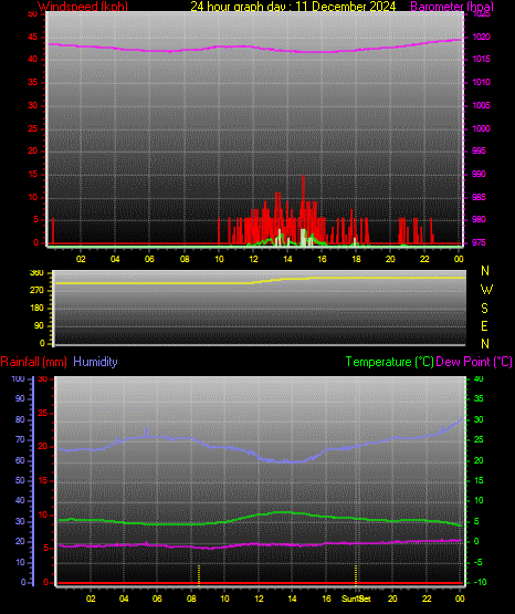 24 Hour Graph for Day 11